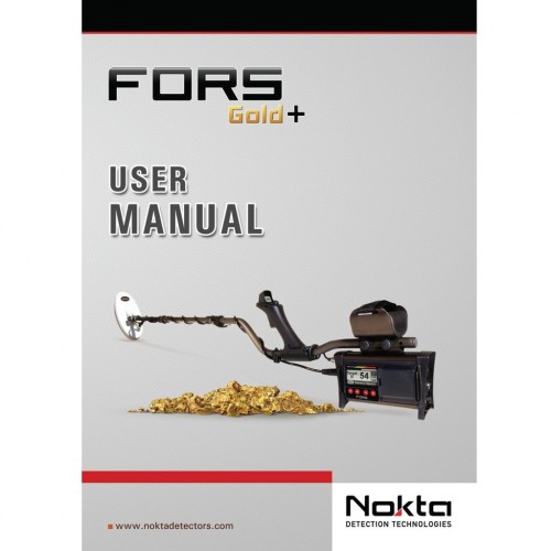More information about "Nokta/Makro FORS Gold+ User Guide"