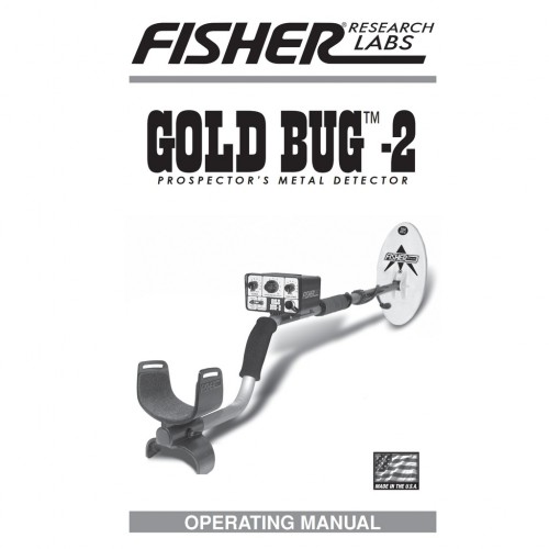 More information about "Fisher Gold Bug 2 User Guide"