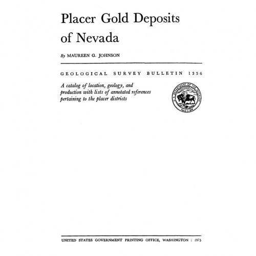 More information about "Placer Gold Deposits of Nevada"