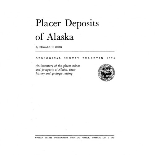 More information about "Placer Deposits of Alaska"