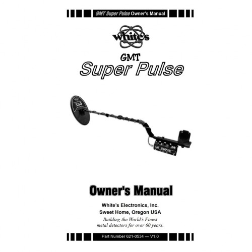 More information about "White's GMT SuperPulse User Guide"