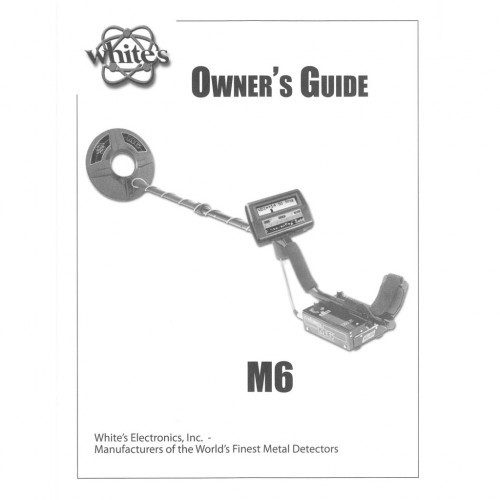 More information about "White's M6 User Guide"