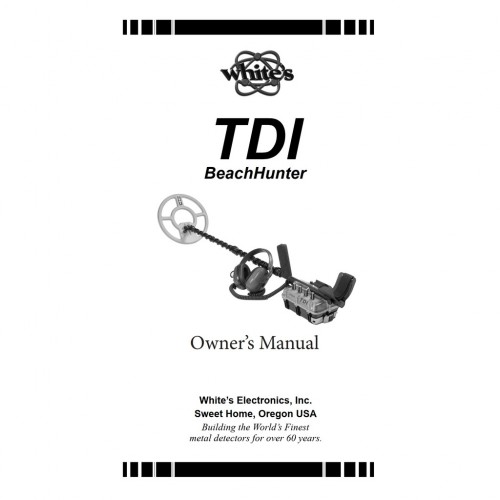 More information about "White's TDI BeachHunter User Guide"