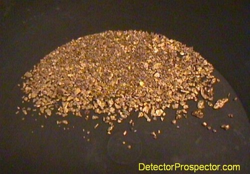 1.4 ounces of gold from Crow Creek Mine