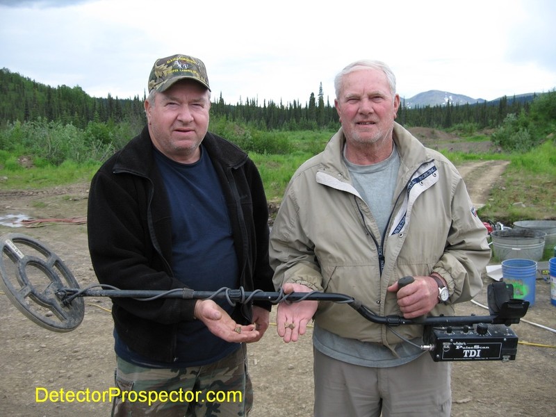 Mike B. & Karl E. of Anchorage, Alaska with Moore Creek TDI finds