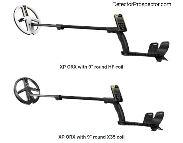 XP Orx X35 Coil Vs HF Coil - XP Metal Detectors - DetectorProspector.com