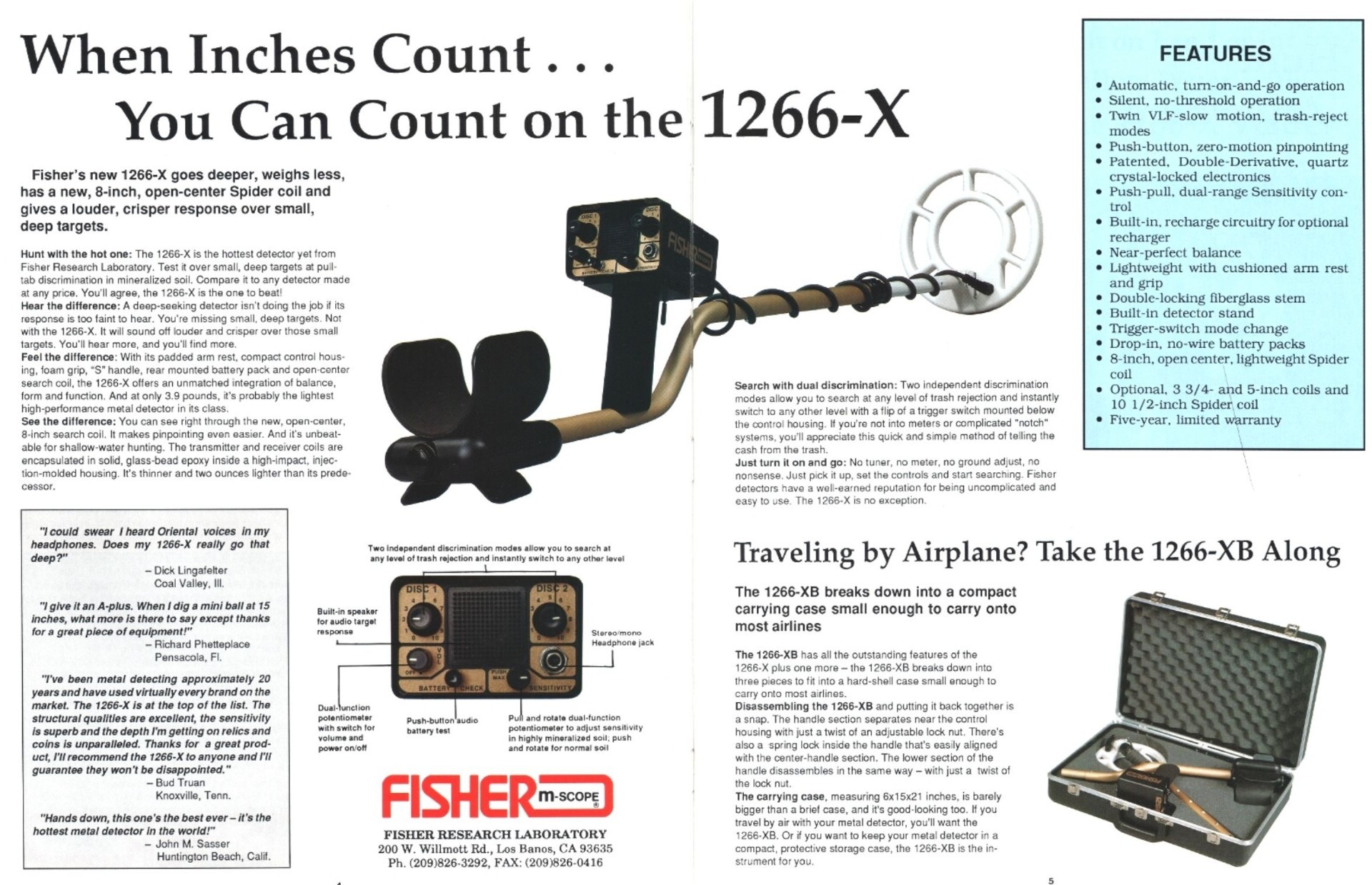 Libro hoy puerta Price Range On Any Fisher 1266 X? - First Texas - Bounty Hunter, Fisher &  Teknetics - DetectorProspector.com